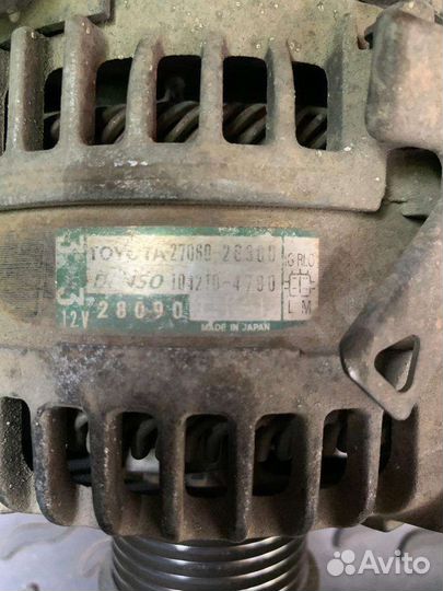 Генератор toyota rav4