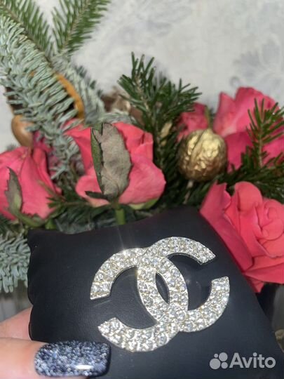 Брошь шанель chanel