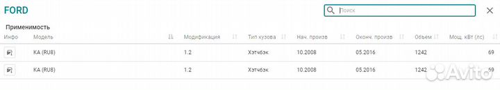 Комплект поршневых колец Goetze 08-138406-00