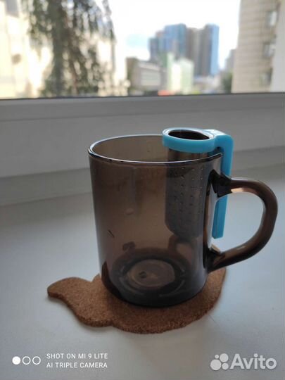 Ситечко для заварки чая и подставка под кружку