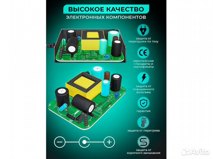 Блок питания 12V 6А