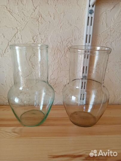 Советская стеклянная крынка