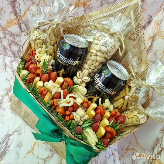 Съедобный букет, Мужской букет