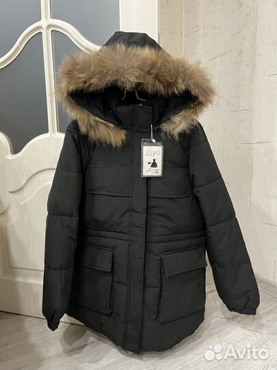 Новая зимняя куртка пуховик 48р