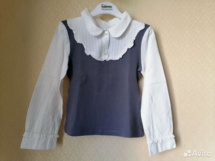 Рубашка блузка школьная для девочки