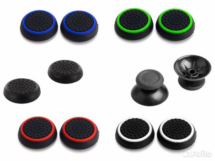 PS4 PS5 Силиконовые насадки на стики 2шт