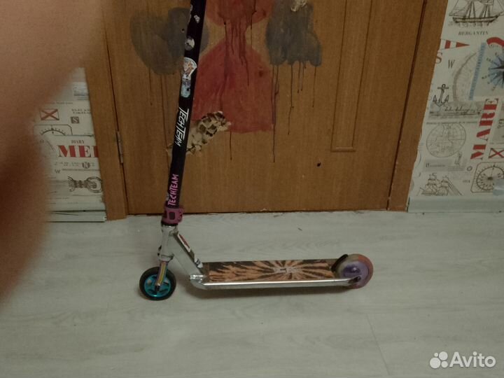 Самокат кастом парк