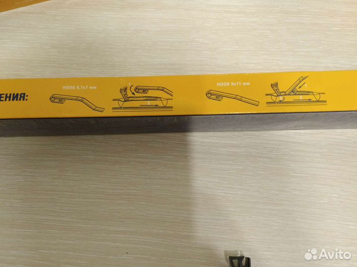 Щетки стеклоочистителя Kraft hybrid line 60см,45см