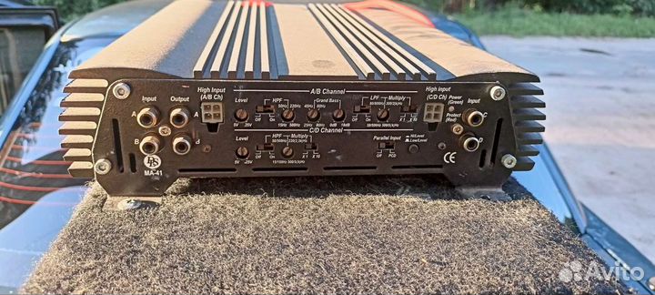 Сабвуфер и усилитель