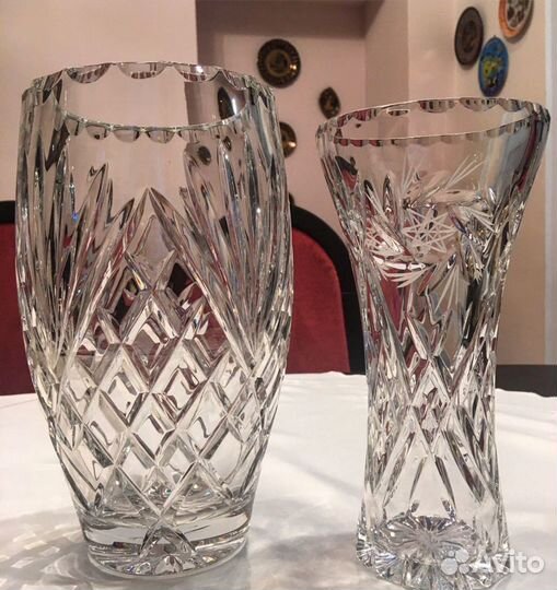 Хрустальные вазы