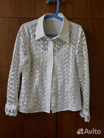 Блузка школьная 146-152