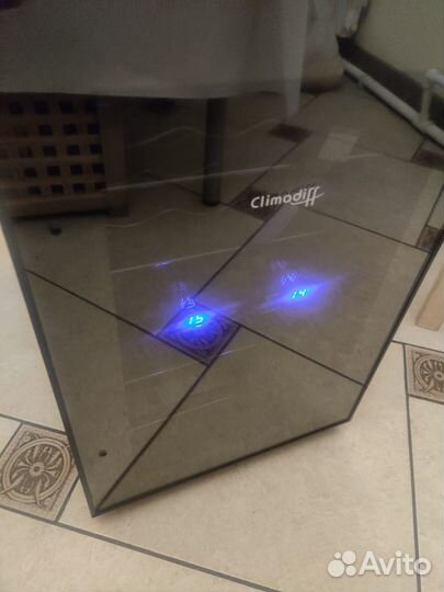 Новый 2 зоны винный шкаф climadiff duovino франция