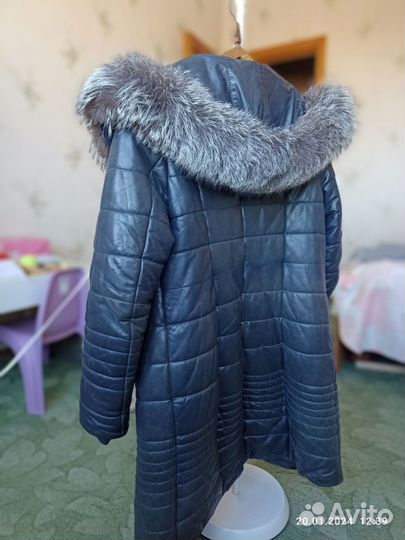 Пальто женское зимнее размер 48 50