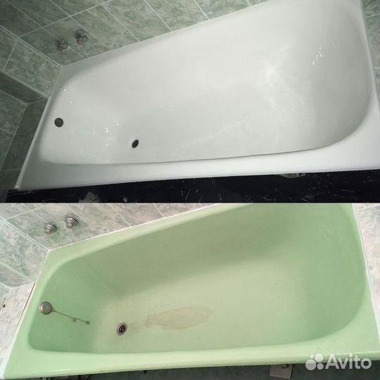 Реставрация ванн жидким акрилом