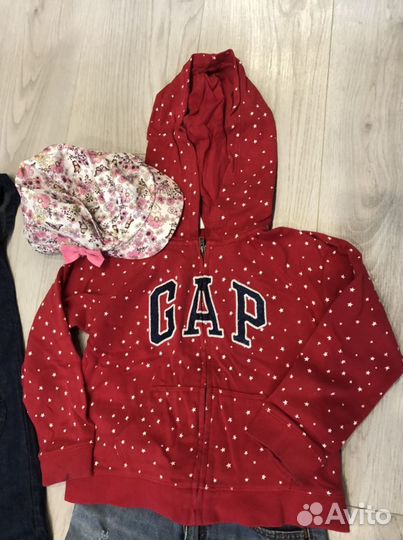 12 Брендовых вещичек пакетом на девочку, размер 5