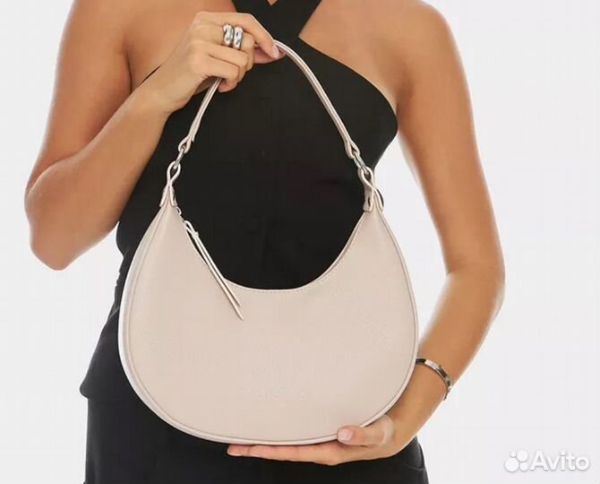 Сумка женская бежевая на плечо