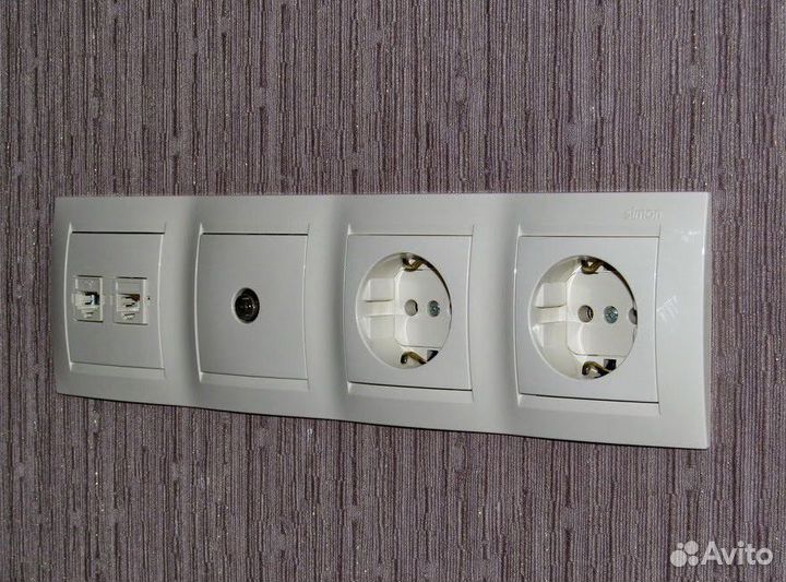 Электрик. Ремонт розеток, выключателей Ростов