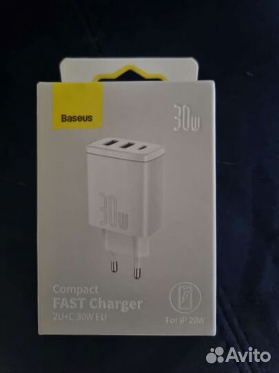 Зарядное устройство Baseus Quick Charger, 30