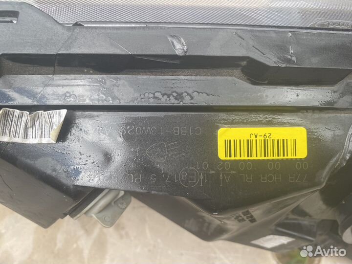 Фары Ford fiesta (комплект) оригинал б/у