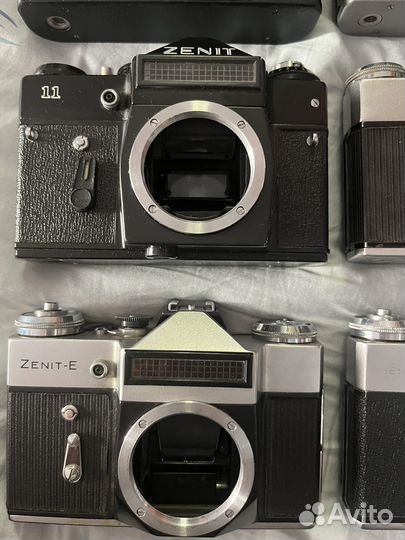 Плёночные фотоаппараты Zenit ET, B, E, EM, 11