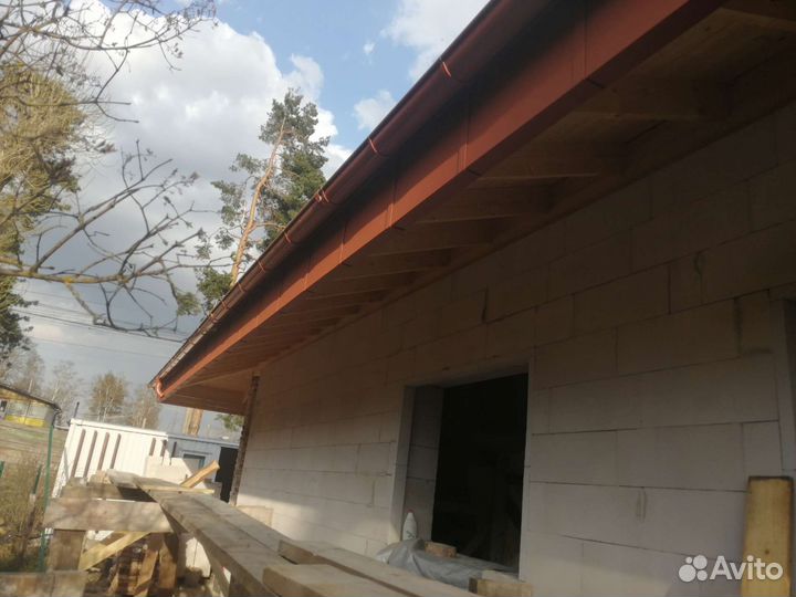 Гибка металла, доборов кровли, фасада, отливы