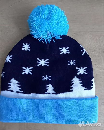 Шапка со светодиодами