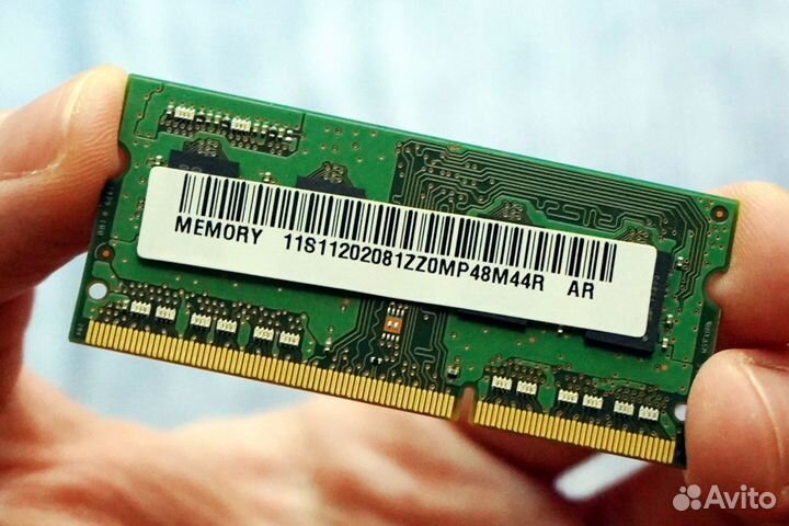 Озу Samsung 4Gb (sodimm DDR3 PC12800 1600MHz)