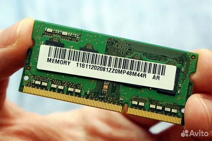 Озу Samsung 4Gb (sodimm DDR3 PC12800 1600MHz)