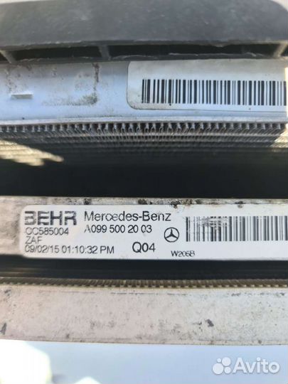 Кассета радиаторов в сборе Mercedes W205