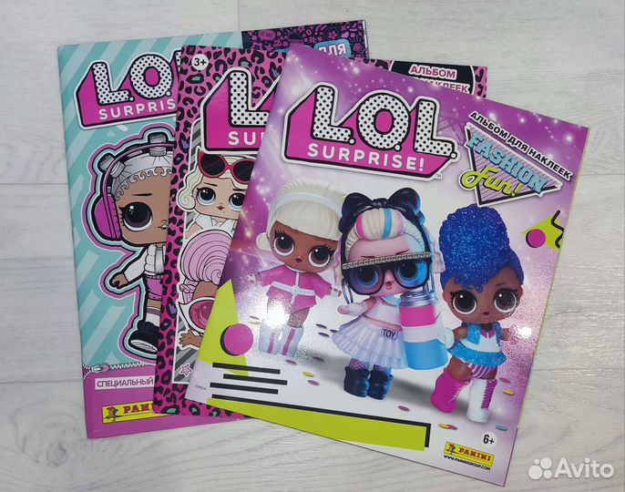 Альбом для наклеек panini Lol