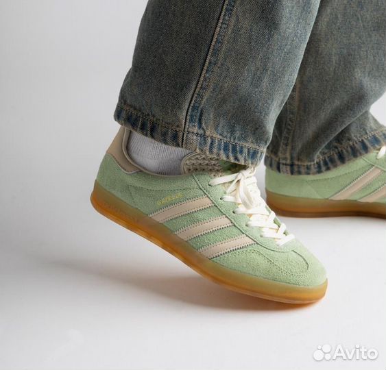 Adidas Gazelle Indoor Semi Green Spark