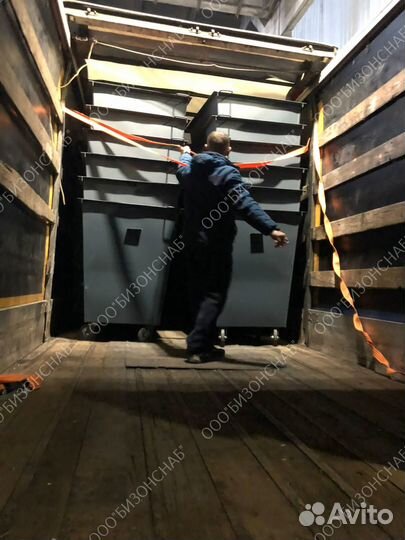 Бак мусорный 8м3, 1.1м3, 0.75 м3 J11300