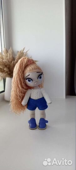 Куколка вязаная