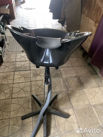 Пластиковая раковина доя мытья головы после