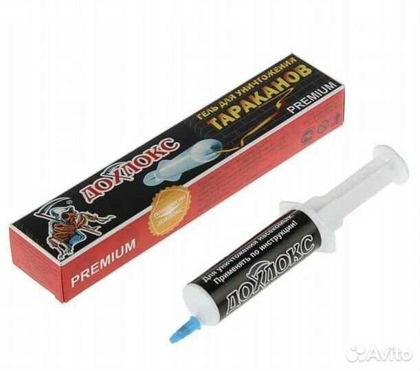 Гель для уничтожения тараканов «Дохлокс»