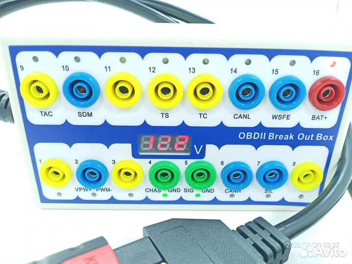 Brake Out Box OBD2 Детектор протоколов, Защита OBD