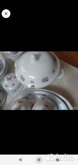 Столовый сервиз на 12 персон гдр