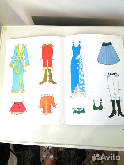 Бумажная кукла Топ-модель Оля, Hatber