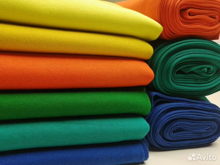 Трикотаж для шитья, ткани отрезом