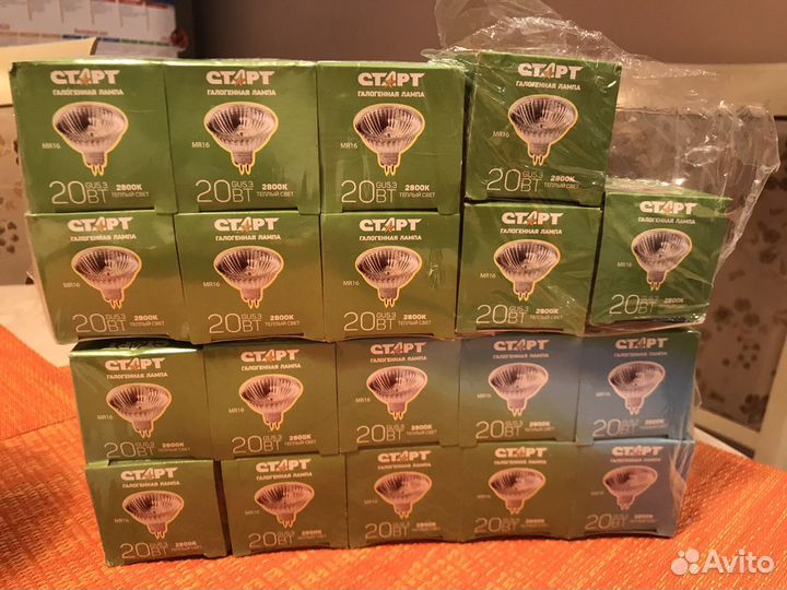 Галогенная лампа Старт MR16 GU5.3 20Вт 12V