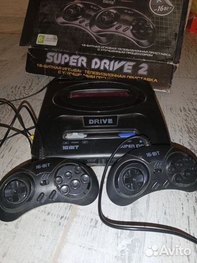 Игровая приставка Sega super drive 2