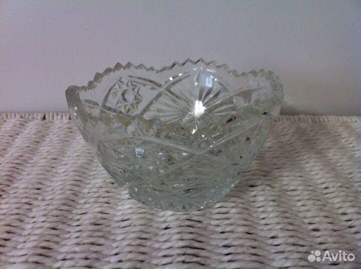 Хрустальные вазочки