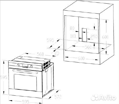 Духовой шкаф zigmund  shtain en 121.921 b