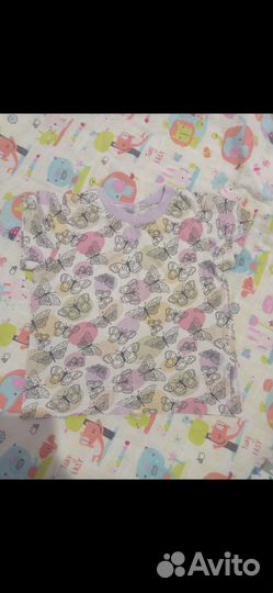 Футболки пакетом на девочку 83-86