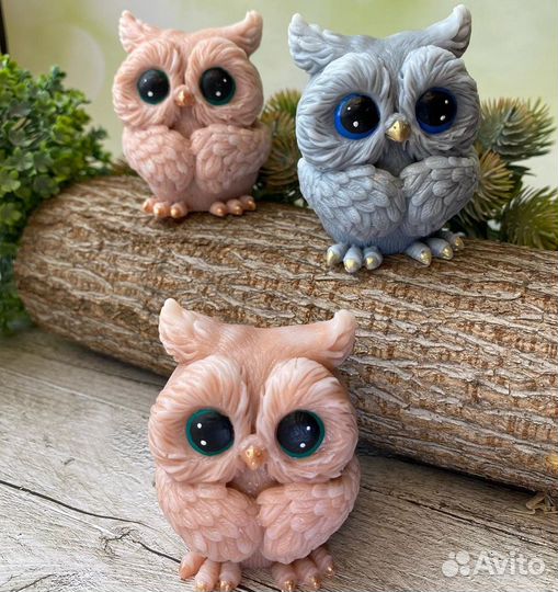 Сова, мыло ручной работы