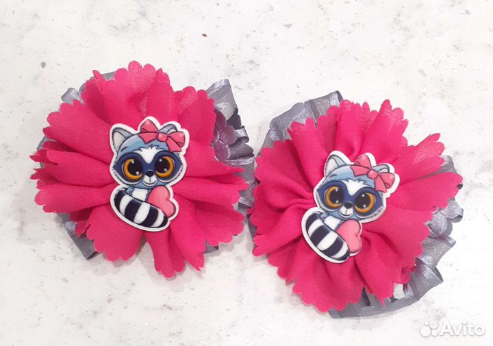 Яркие бантики для малышек