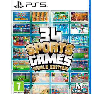 34 Sports Games: World Edition PS5, английская вер