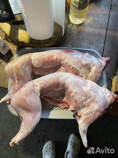 Мясо кролика, курицы, утки