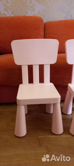 Стол и стулья IKEA маммут