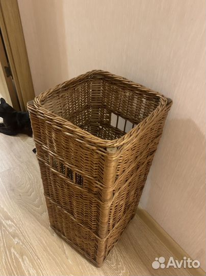 Корзина из ротанга